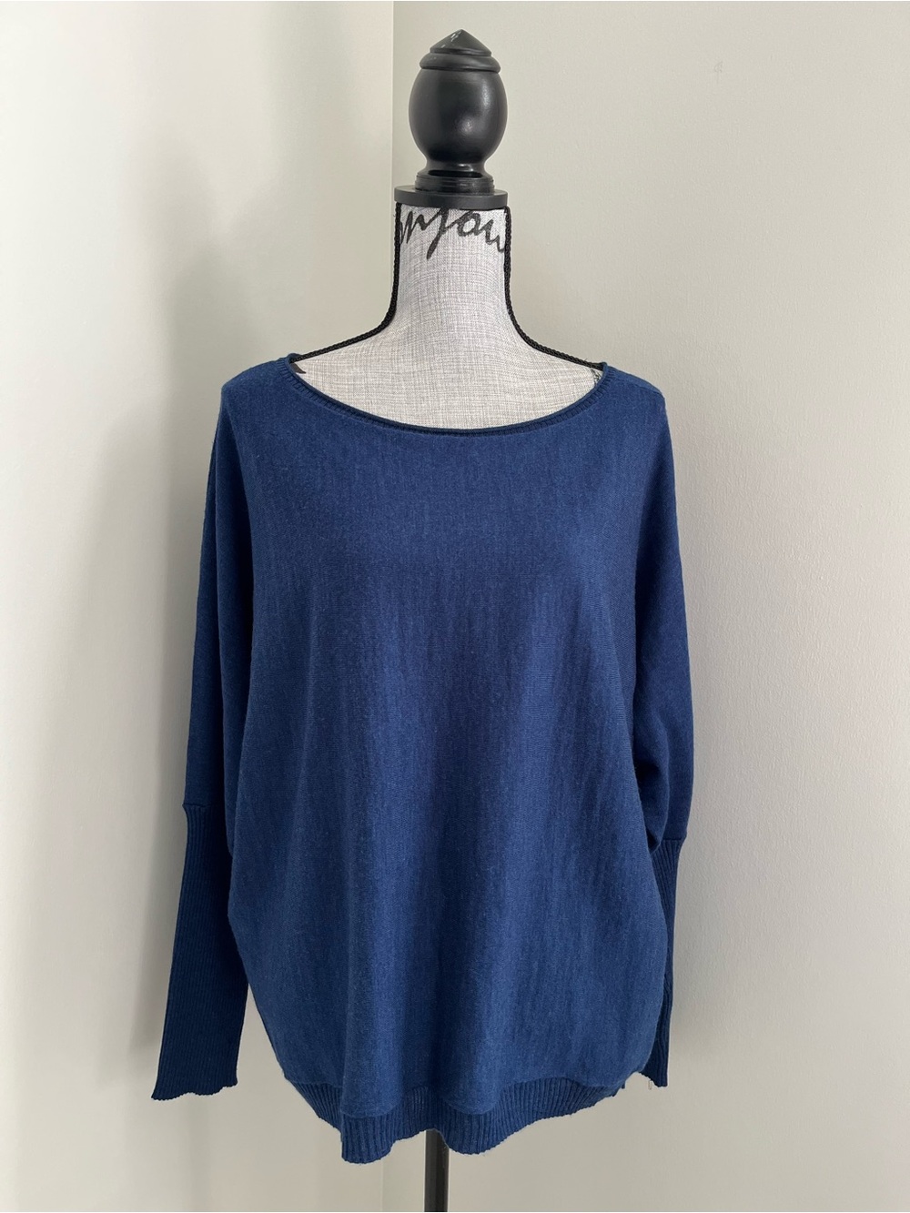 Eileen fisher 100% merino wool bat sleeve sweater womens size XL
